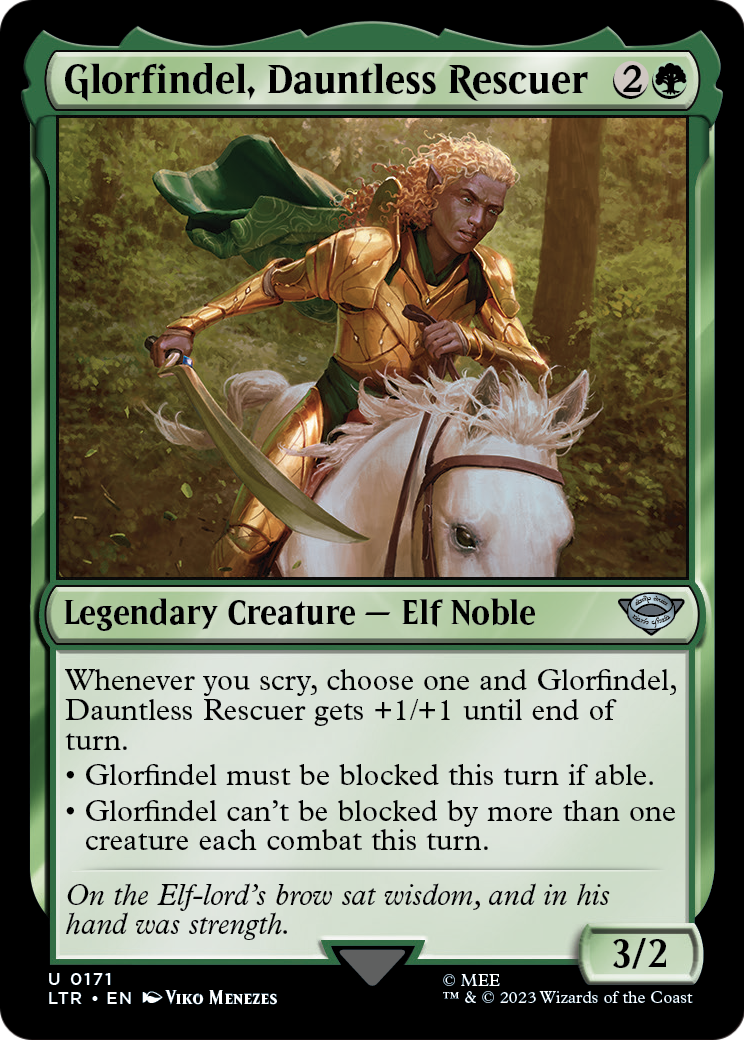 Glorfindel, Dauntless Rescuer [The Lord of the Rings: Tales of Middle-Earth] Foil