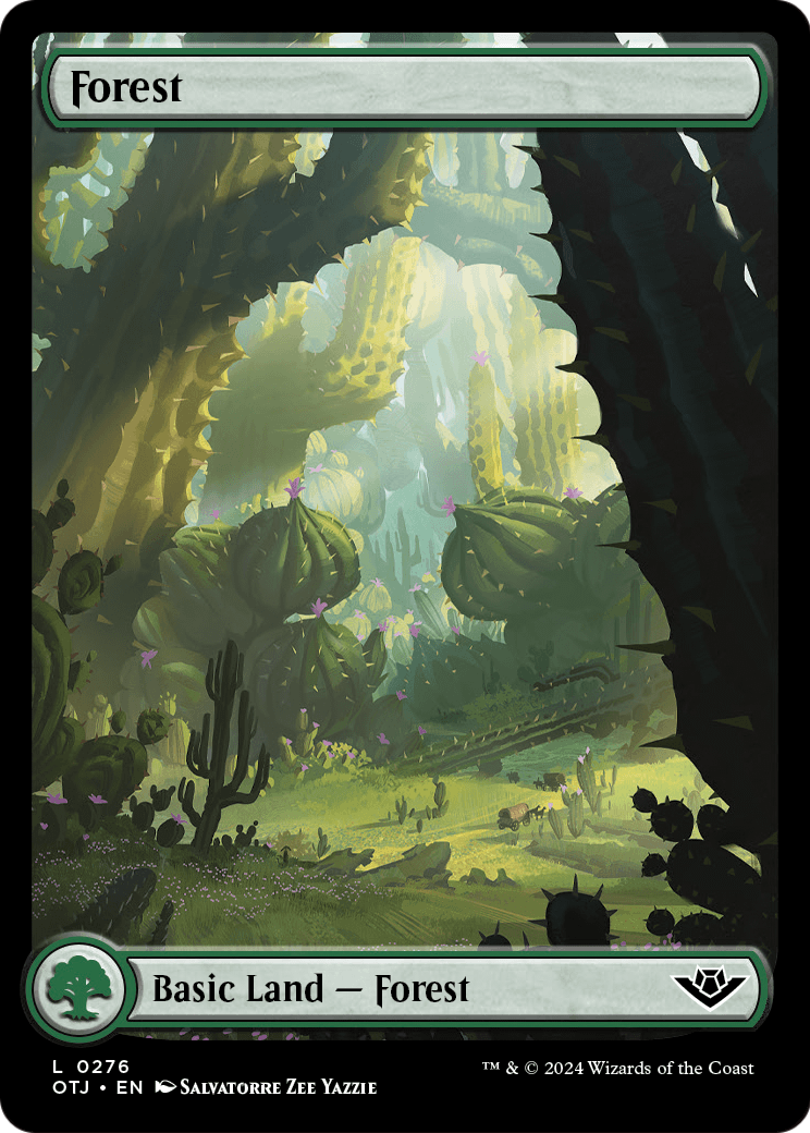Forest (0276) [Outlaws of Thunder Junction] Foil
