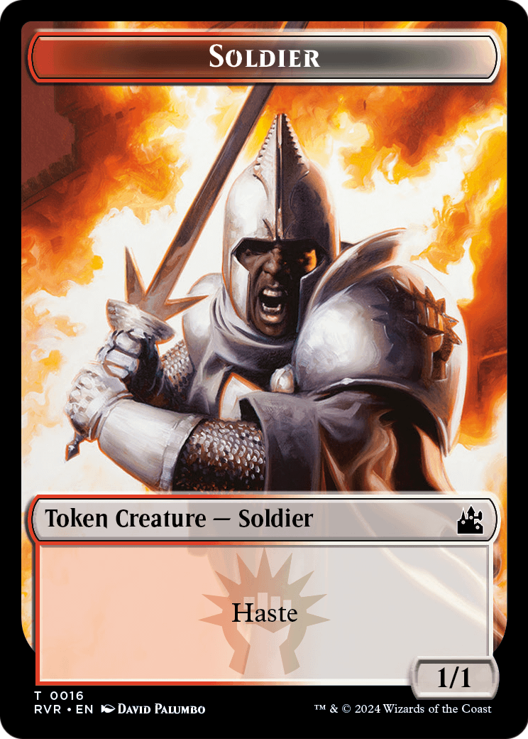 Soldier (TRVR-016) - Ravnica Remastered Tokens