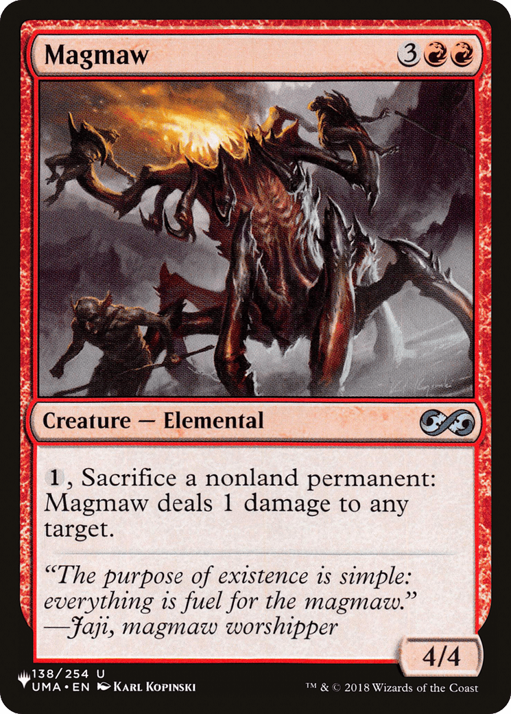 Magmaw |  (UMA-138) [The List]