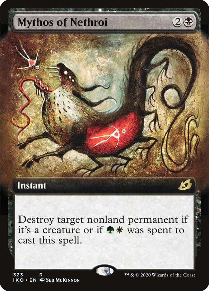 Mythos of Nethroi 323/274 (Ikoria: Lair of Behemoths)  - Extended Art Foil