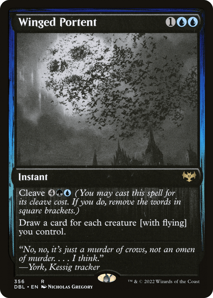Winged Portent [Innistrad: Double Feature] Foil