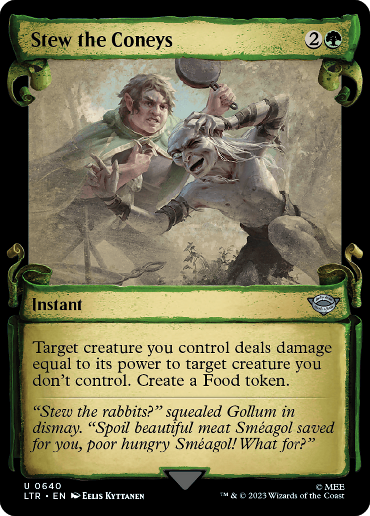 Stew the Coneys [The Lord of the Rings: Tales of Middle-Earth Showcase Scrolls] Foil