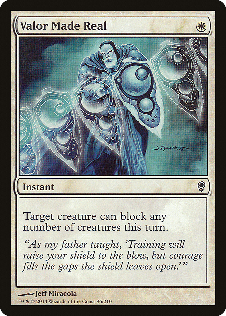 Valor Made Real [Conspiracy] Foil
