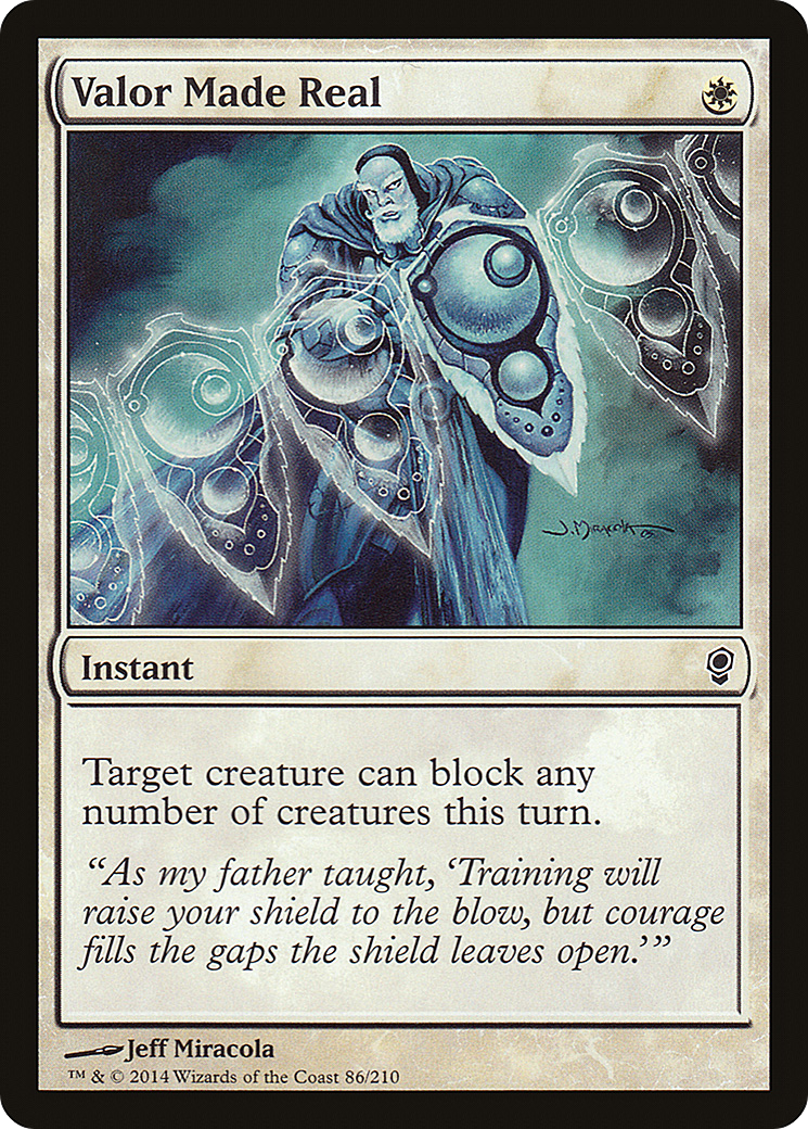 Valor Made Real [Conspiracy] Foil