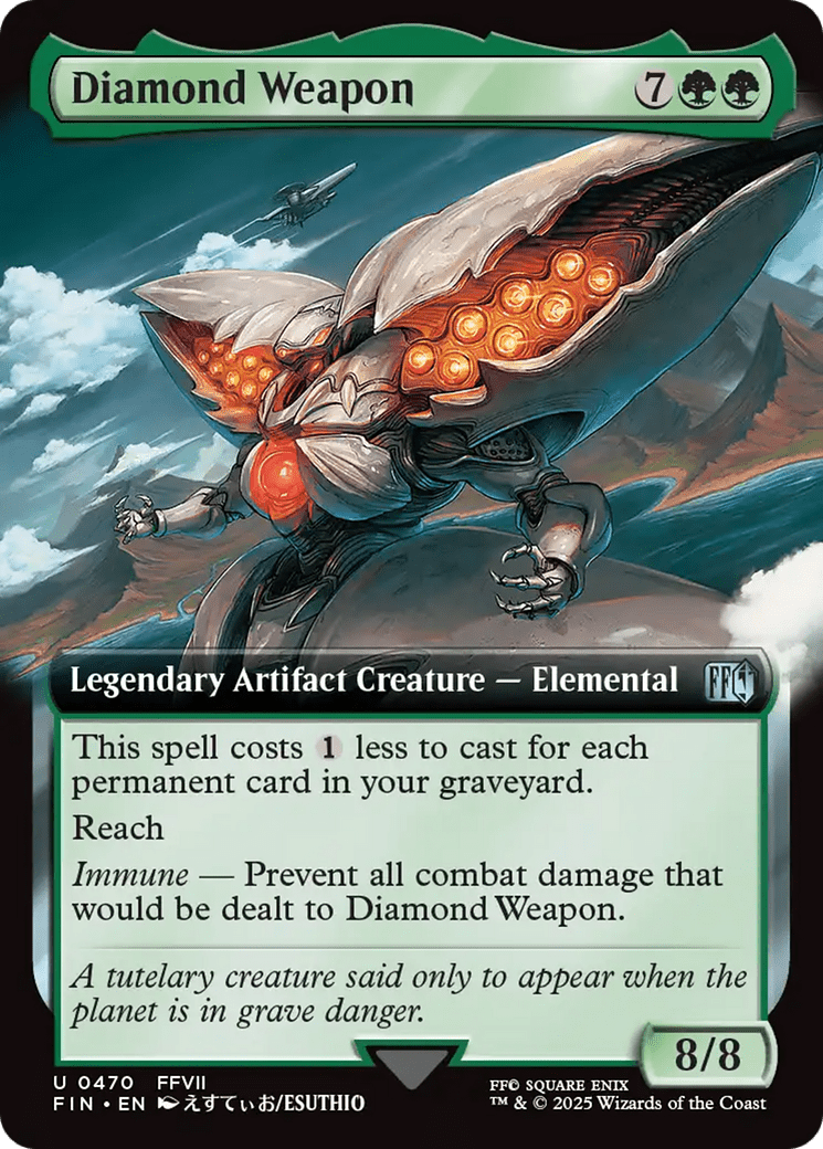 Diamond Weapon (Extended Art) (470) [FINAL FANTASY]  Foil