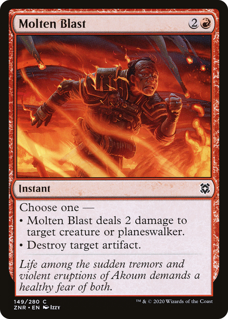 Molten Blast [Zendikar Rising] Foil