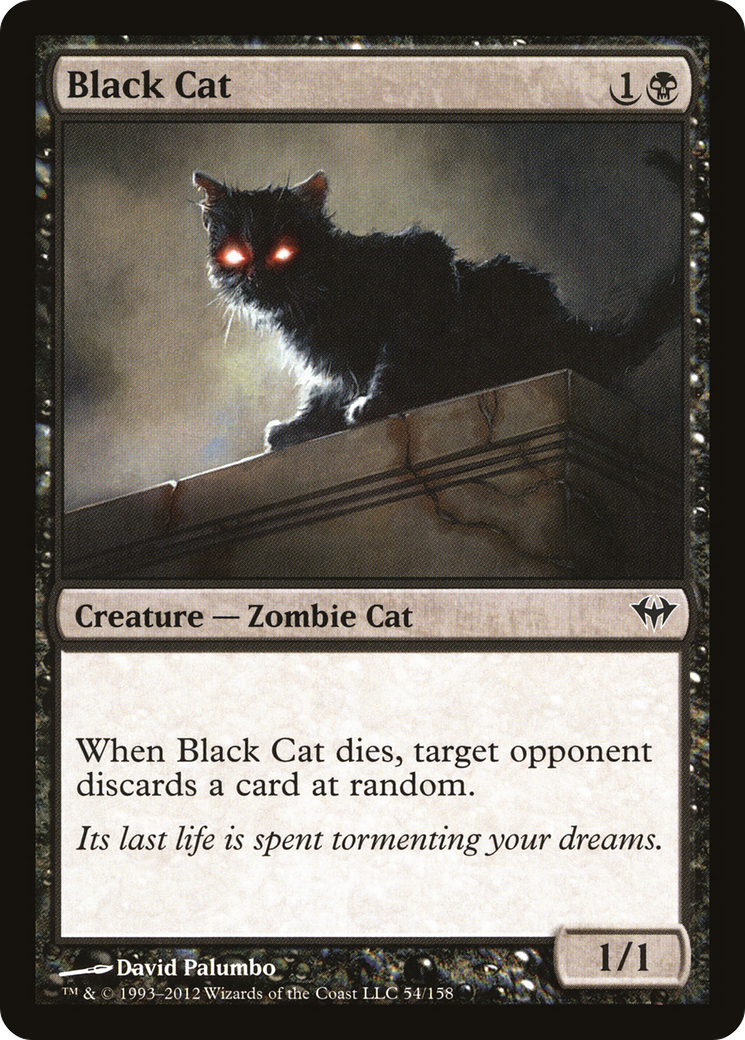 Black Cat [Dark Ascension] Foil