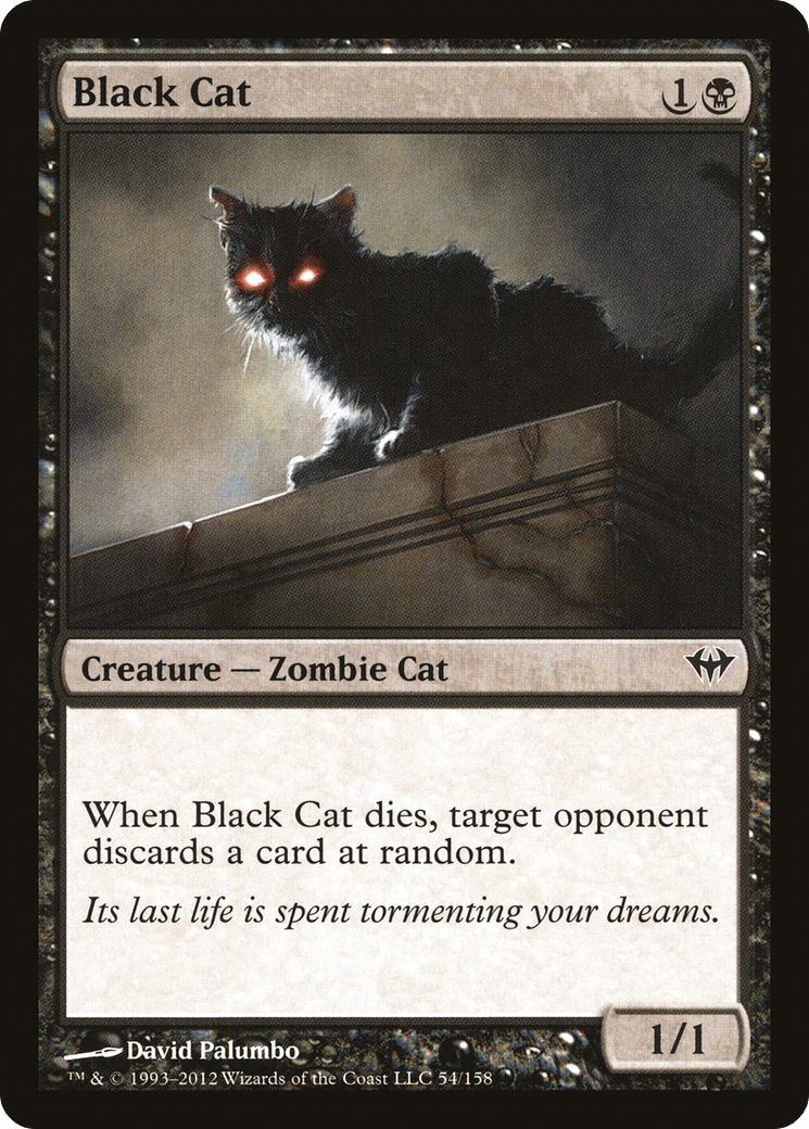 Black Cat [Dark Ascension] Foil