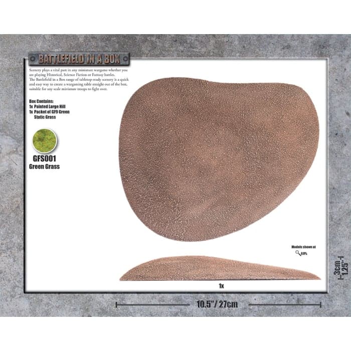 Battlefield in a Box | Large Hill (x1) - 15mm/30mm