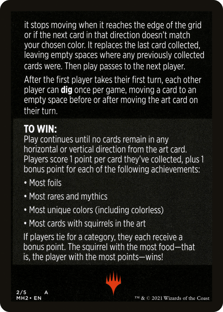 Foraging Squirrels // Foraging Squirrels (cont'd) (MMH2-002) - Modern Horizons 2 Minigames