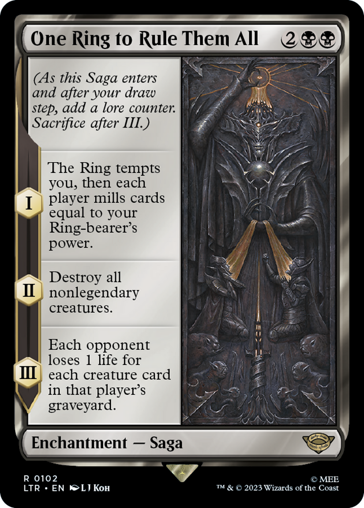 One Ring to Rule Them All [The Lord of the Rings: Tales of Middle-Earth] Foil