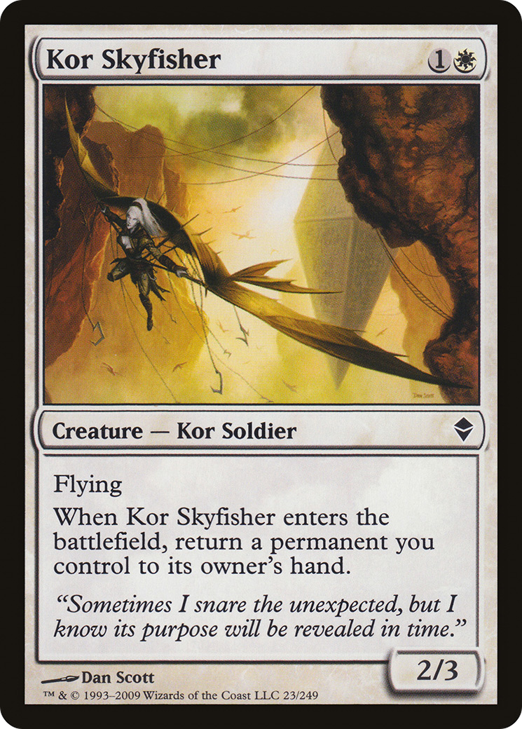 Kor Skyfisher [Zendikar] Foil