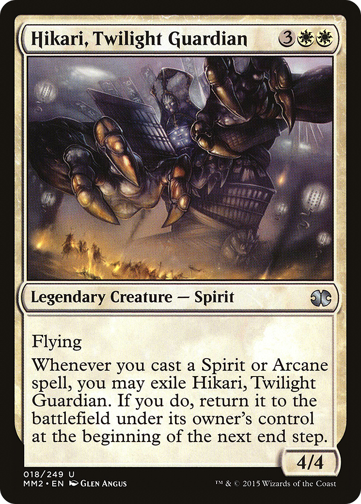 Hikari, Twilight Guardian [Modern Masters 2015] Foil