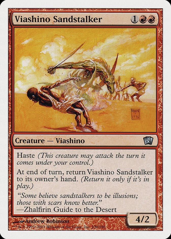 Viashino Sandstalker [Eighth Edition] Foil
