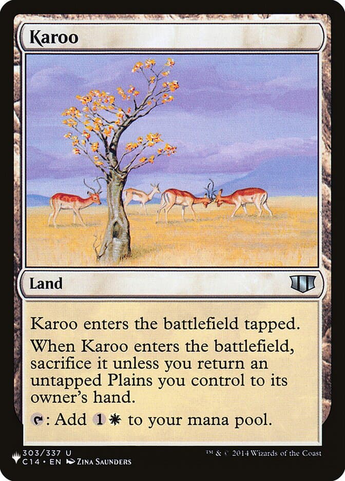 Karoo |  (C14-303) [The List]