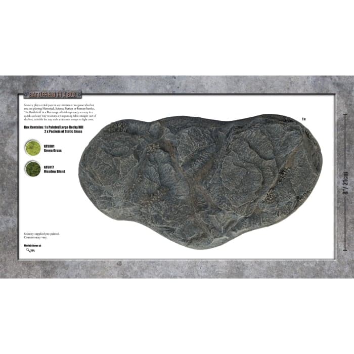Battlefield in a Box | Large Rocky Hill