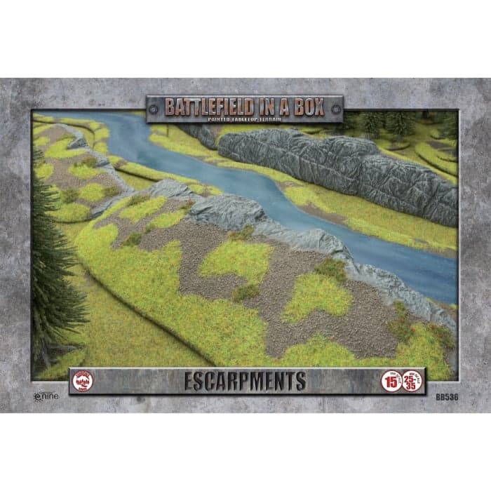Battlefield in a Box | Escarpments