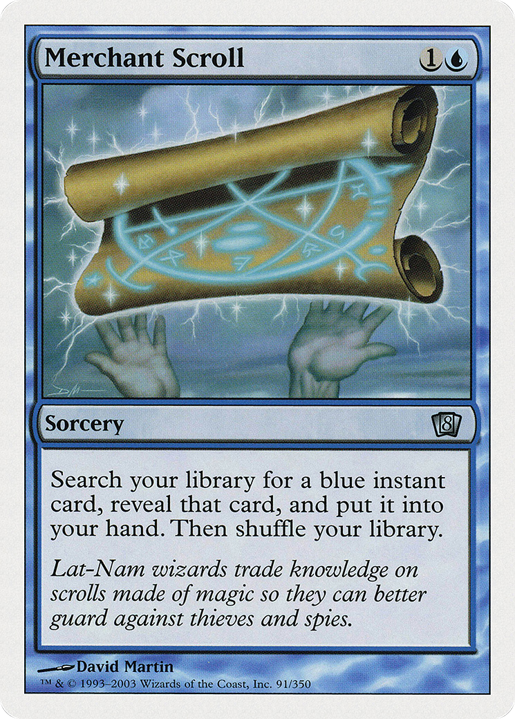 Merchant Scroll [Eighth Edition] Foil