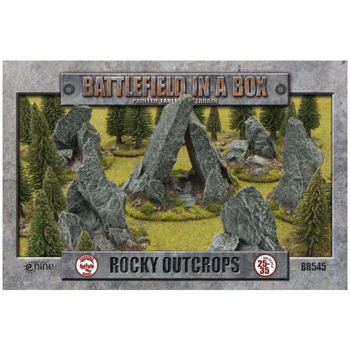 Battlefield in a Box | Rocky Outcrops
