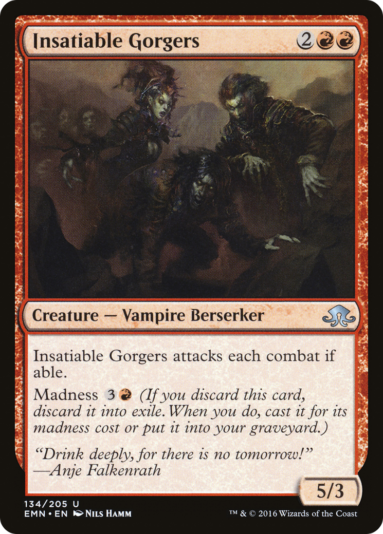 Insatiable Gorgers [Eldritch Moon] Foil