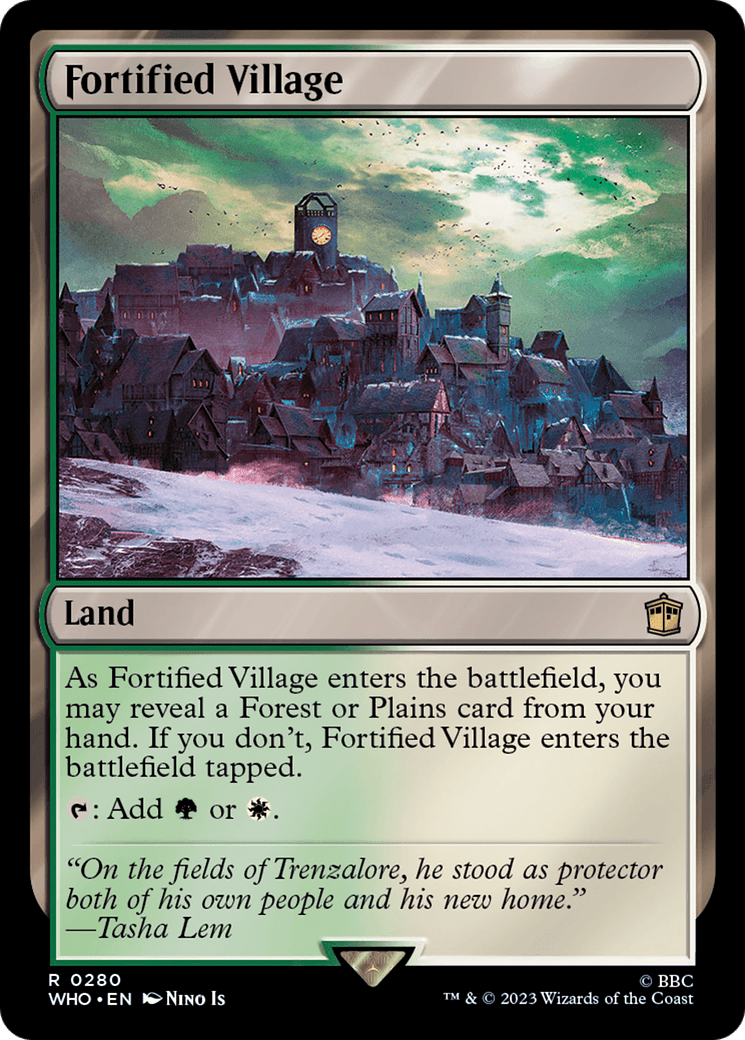 Fortified Village [Doctor Who] Foil
