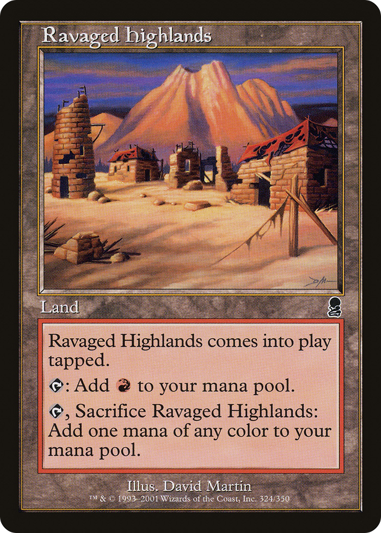 Ravaged Highlands [Odyssey] Foil