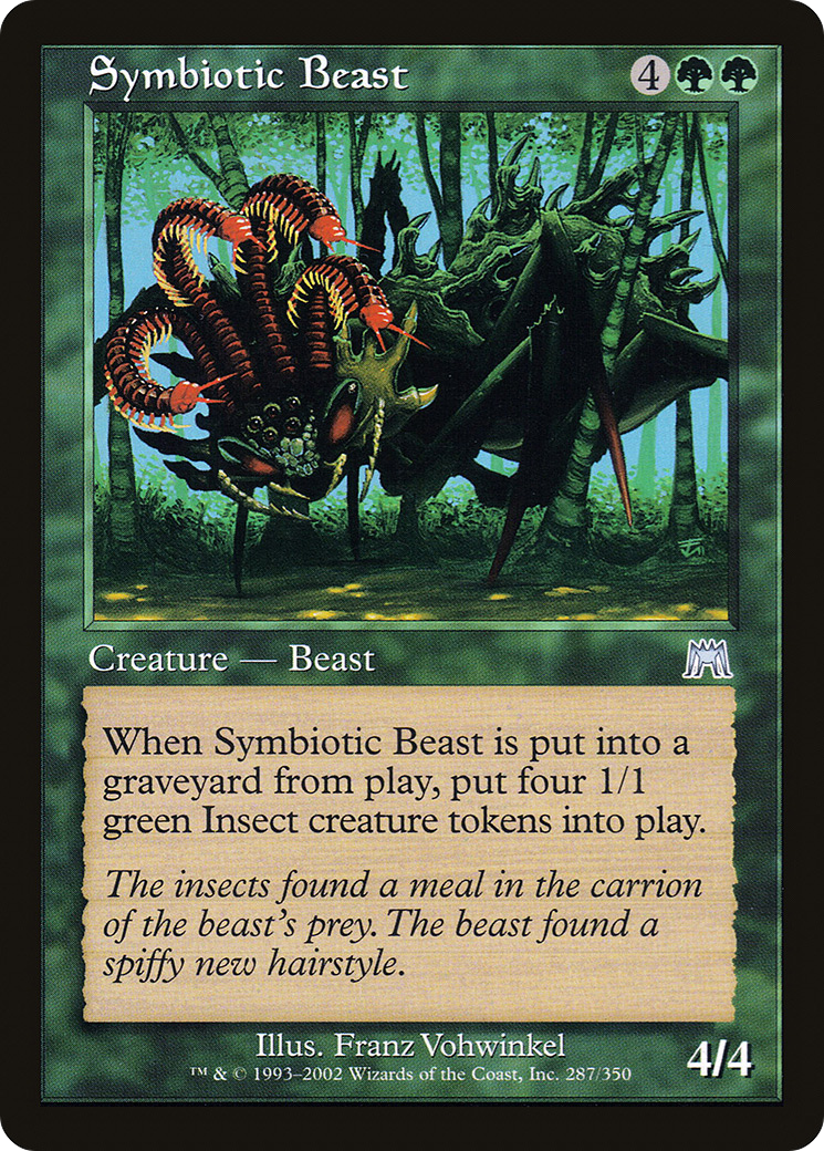 Symbiotic Beast [Onslaught] Foil