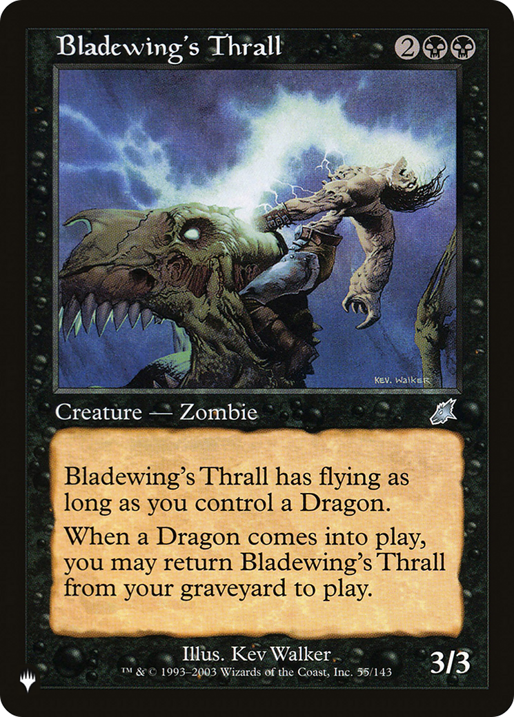 Bladewing's Thrall |  (SCG-55) [The List]
