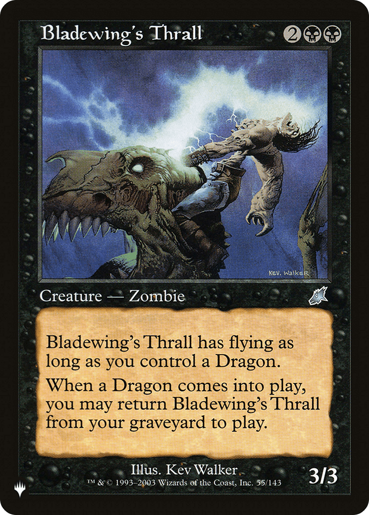 Bladewing's Thrall |  (SCG-55) [The List]
