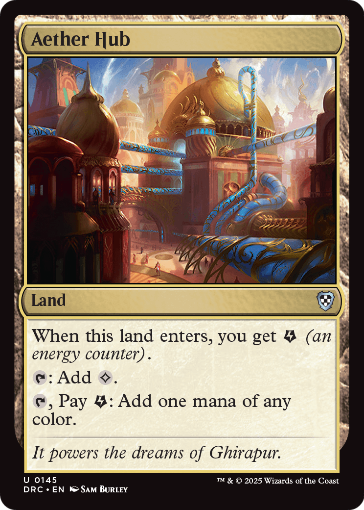 Aether Hub (-145) [Commander: Aetherdrift]