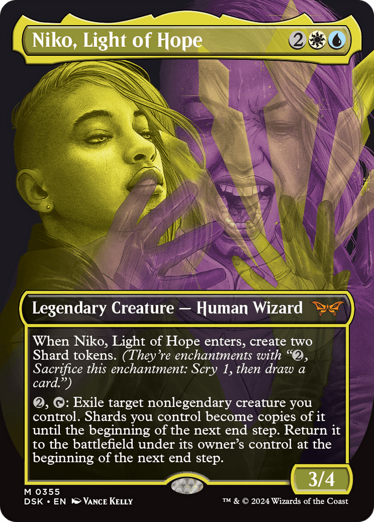 Niko, Light of Hope (Showcase) [Duskmourn: House of Horror] Foil