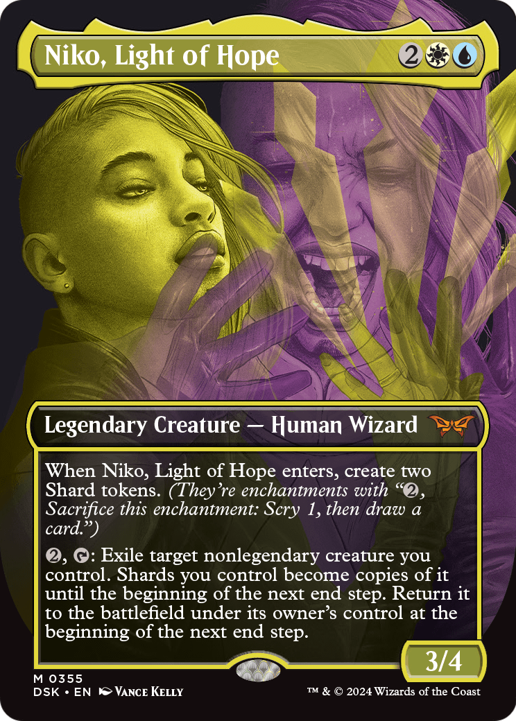 Niko, Light of Hope (Showcase) [Duskmourn: House of Horror] Foil