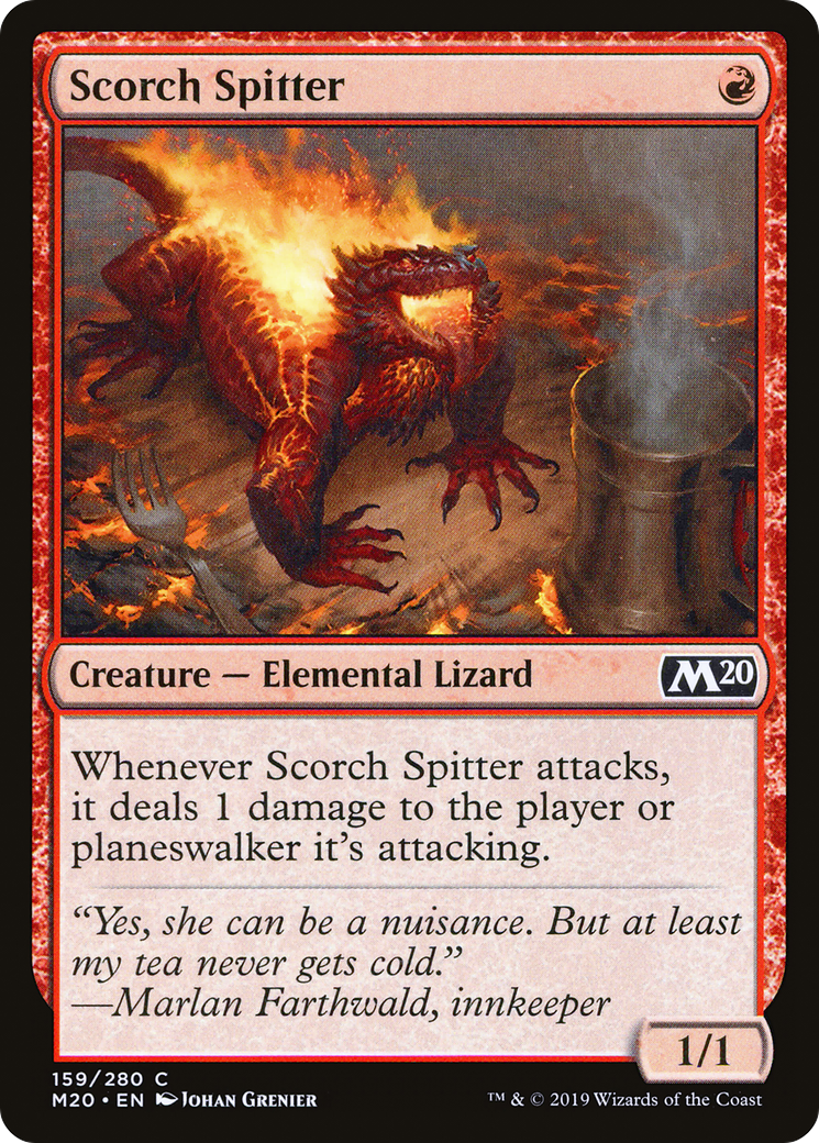 Scorch Spitter [Core Set 2020] Foil