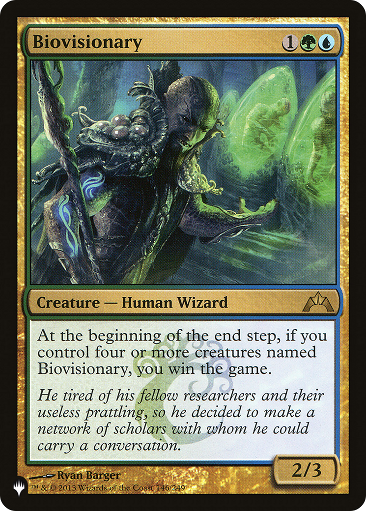 Biovisionary |  (GTC-146) [The List]