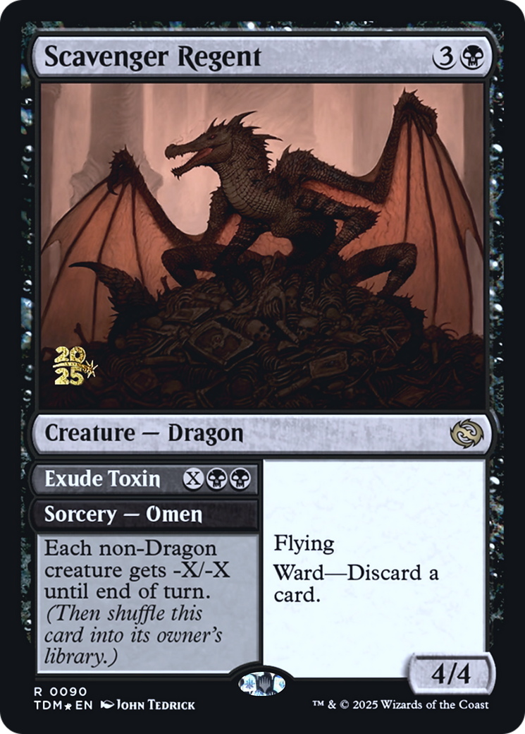 Scavenger Regent (090) [Prerelease Cards]  Foil