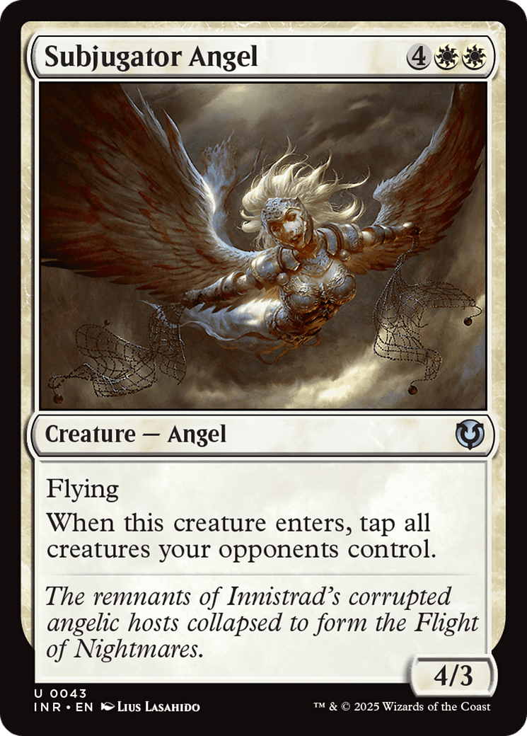 Subjugator Angel (-043) [Innistrad Remastered]  Foil