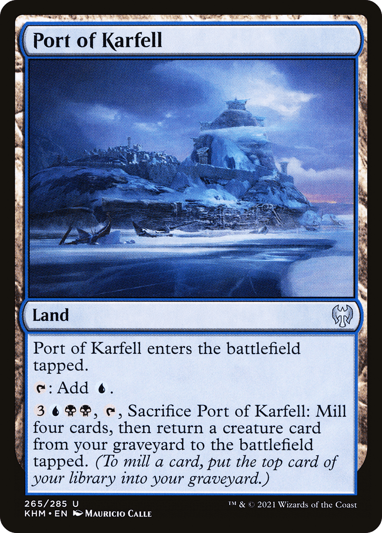 Port of Karfell [Kaldheim] Foil