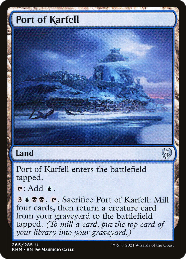 Port of Karfell [Kaldheim] Foil