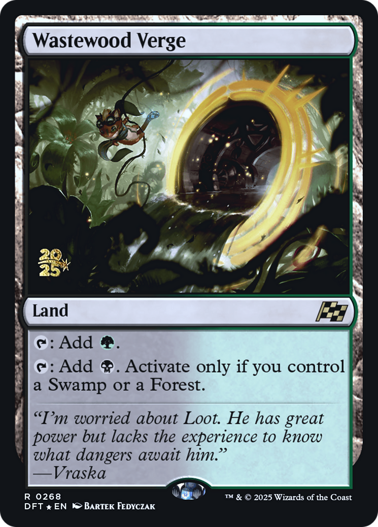 Wastewood Verge (-268) [Prerelease Cards]  Foil