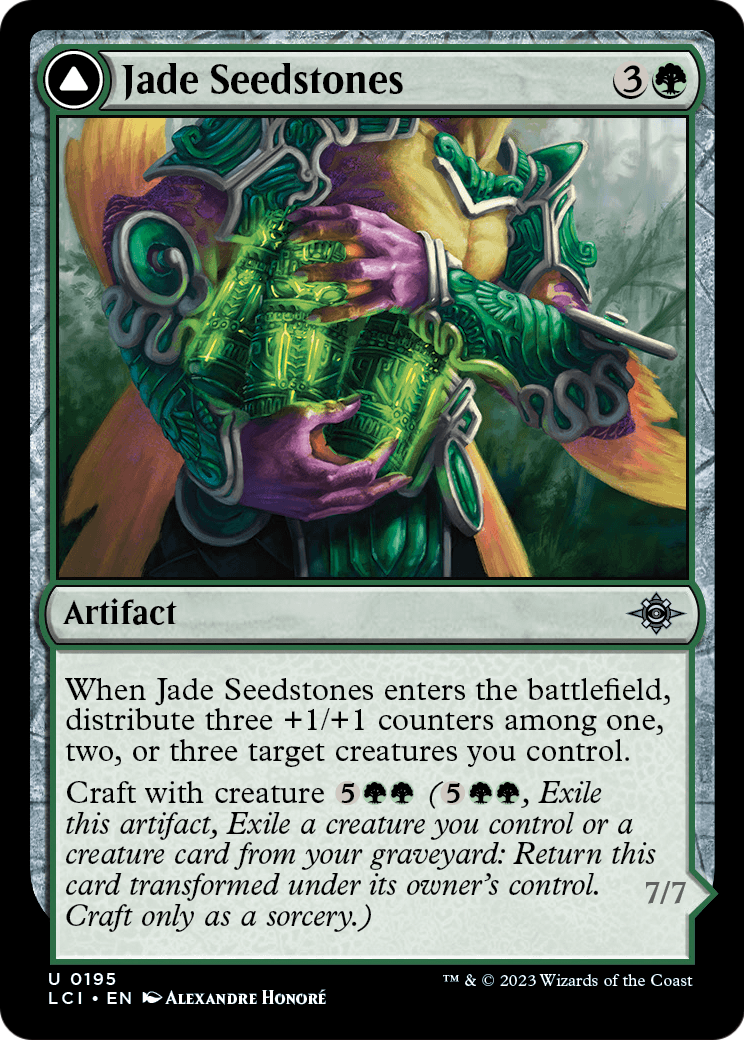 Jade Seedstones [The Lost Caverns of Ixalan] Foil
