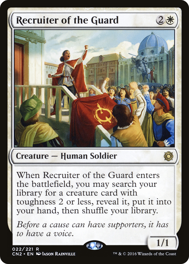 Recruiter of the Guard [Conspiracy: Take the Crown] Foil