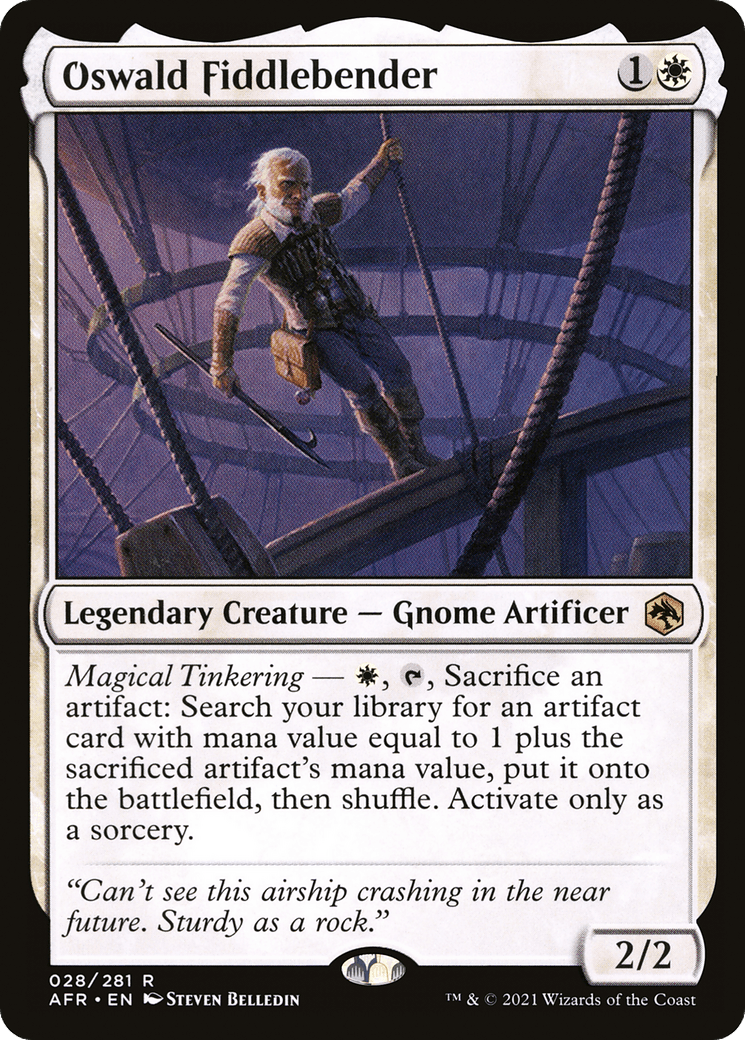 Oswald Fiddlebender [Dungeons & Dragons: Adventures in the Forgotten Realms] Foil