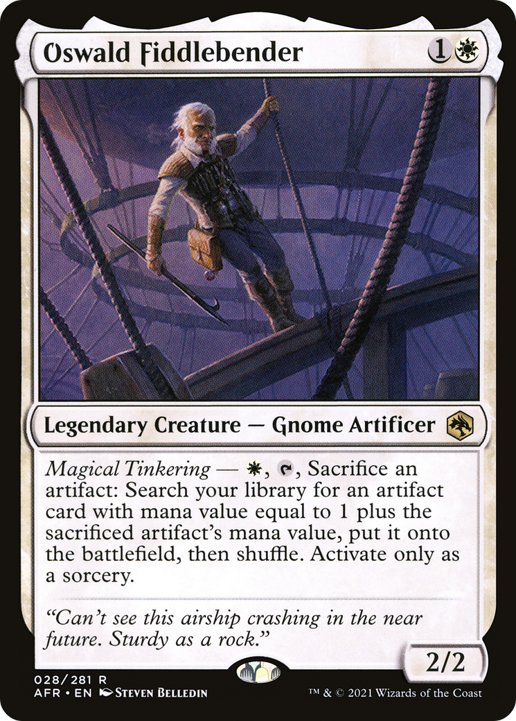 Oswald Fiddlebender [Dungeons & Dragons: Adventures in the Forgotten Realms] Foil