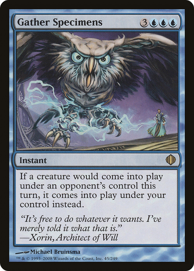 Gather Specimens [Shards of Alara] Foil