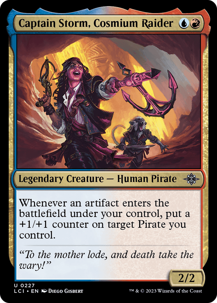 Captain Storm, Cosmium Raider [The Lost Caverns of Ixalan] Foil
