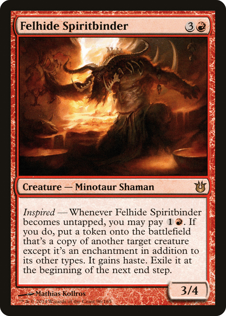 Felhide Spiritbinder [Born of the Gods] Foil