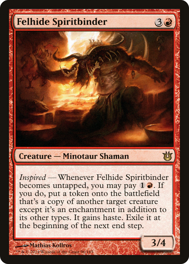Felhide Spiritbinder [Born of the Gods] Foil