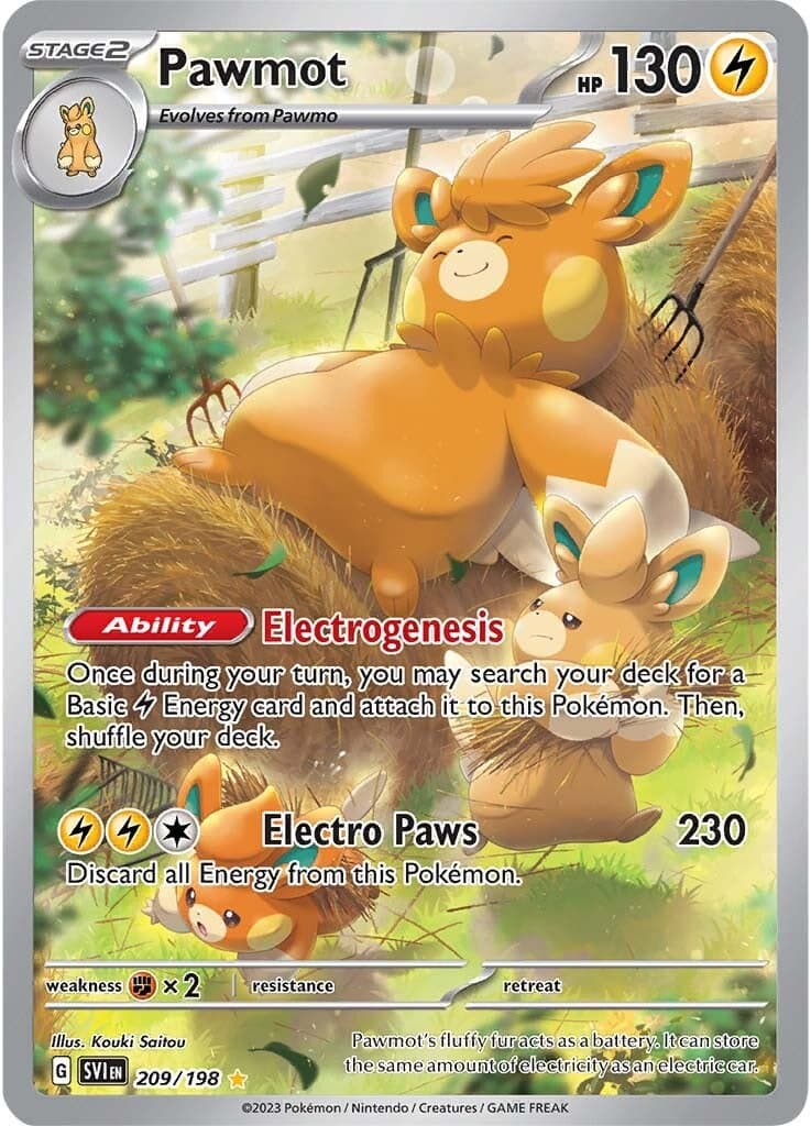 Pawmot 209/198 - SV01 Scarlet & Violet Base Set Holofoil