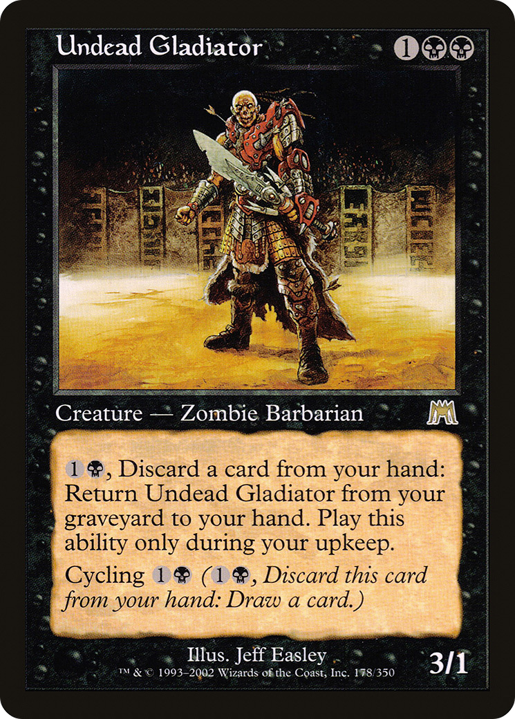 Undead Gladiator [Onslaught] Foil